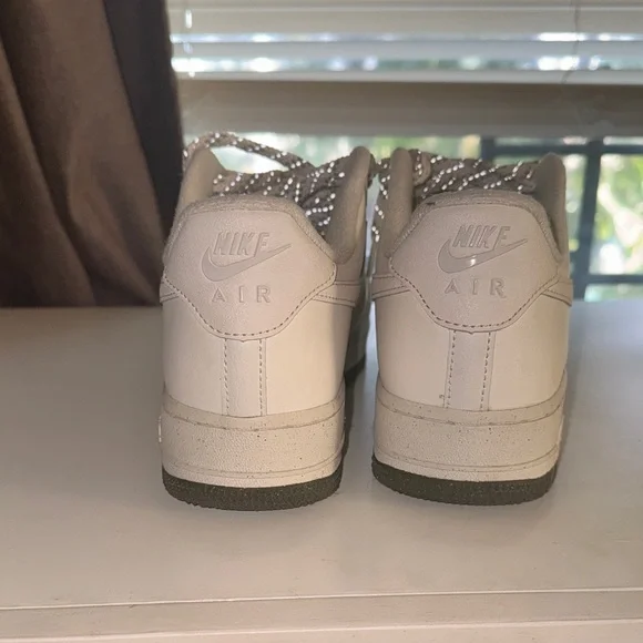 Nike White and Green Athletic Shoes - Picture 5 of 5